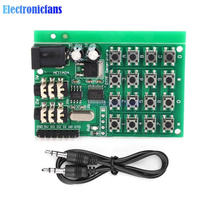 DC 524V DTMF Audio Generator Module Voice Encoder Dual Tone