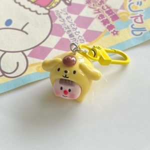 Labubu DISFUNNY น่ารักมากๆ แฟชั่นสำหรับผู้หญิง หวานหวานแหววว เมโลดี้ กบกบ พวงกุญแจลาบูบู้ ตูน พวงกุญแจสามมิติ Cinnamoroll เล็กๆน้อยๆสด ที่ใส่กุญแจสไตล์เกาหลี จี้เคสหูฟัง พวงกุญแจ Kuromi