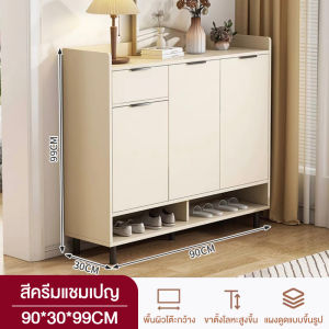 ตู้รองเท้า ตู้เก็บรองเท้า ตู้เก็บรองเท้ากันฝุ่น ชั้นวางรองเท้า ตู้วางรองเท้า ตู้ชั้นเก็บรองเท้า ตู้รองเท้าไม้ ความจุสูง