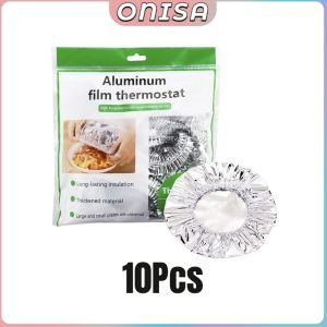 Onisa 10/30/50Pcs Aluminum Foil Film Food Cover Thermal Insulation Films Food Insulation Cover