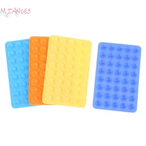 【E-WOITD】 1PC Backed Adhesive Sucker Pad For Fixed Pad 40 Double Side Silicone Suction Pad For Mobile Phone Fixture Suction Cup