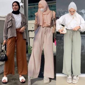 BEST SELLER CELANA KULOT CRINKLE AIRFLOW JUMBO TEBAL