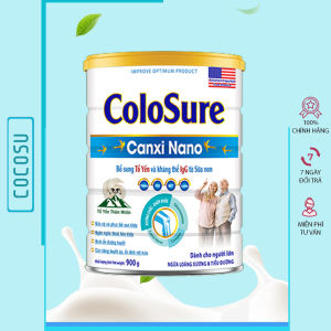 Sữa cho người già ngăn ngừa loãng xương tiểu đường Colosure canxi nano 900G