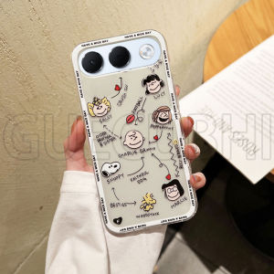 Phone Casing for OPPO A7 Pro A7Pro Max 5g New 2026 Cute Cartoon Snoopy Charlie Friends Pattern Shockproof Clear Rubber Soft Case for OPPO A7Pro A7 Pro Max 5g Phone Cover