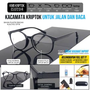 Kacamata Baca Jalan Normal Plus +100 Sampai +300 Kacamata Double Fokus