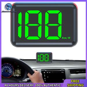 Winnereco GPS KMH MPH HUD Digital Speedometer Head Up Display เครื่องวัดความเร็วตัวอักษรขนาดใหญ่ความเร็ว Universal สำหรับรถยนต์รถบรรทุก