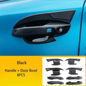 secr For BYD Atto 3 Yuan Plus 2022~2025 2023 2024 RHD Car Exterior Door Handle Cover Anti-scratch Decorative Accessories K7M2P
