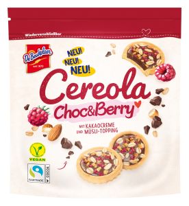 Griesson De Beukelaer Cereola คุกกี้มีไส้ มี 2 รส น้ำหนัก 147 กรัม มีประมาณ 13 ชิ้น สินค้าจากเยอรมัน