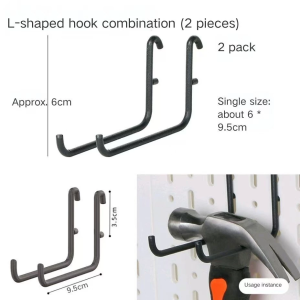 【SG Fast Ship】Pegboard Organizer Pegboard Pegboard wall Phone Holder & Shelf Accessories Compatible