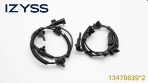 2PCS ALS2055 Front ABS Wheel Speed Sensor Left and Right Side