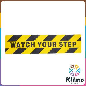 Klimo Watch Your Step/Caution Non-slip Warning Stickers For Workplace Safety
