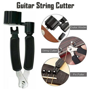 RIXTON 3 In 1 Multifunctional Guitar Tool Guitar String Cutter With Puller Instrument Accessories(Rixton Guitar Effects)