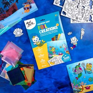 Mont Marte Foil Creations 36pc – Jungle Jamboree/Dinos in Space/Unicorn Quest/Meowmaids and Barkaneers