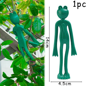 🔥Hot🔥Creative Frog Lizard Garden Tie Branch Arrangement Plant Tie Fruit Tree Pruning Grafting Tie Gardening Decoration