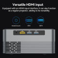 HPX Smart Projector Mini Portable 1080P 4K Ultra HD Android 10.0 Dual WIFI With Bluetooth Netflix YOUTUBE Home Theater Projector Support HDMI USB PS HD Ilepo Smart Projector. 