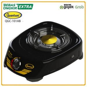 Kompor Gas Quantum 1 Tungku QGC-101 AB HITAM