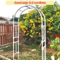 ซุ้มโค้ง ซุ้มไม้เลื้อย ซุ้มประตู ซุ้มกุหลาบเลื้อย ซุ้มงานแต่ง ซุ้มแต่งงาน โครงไม้เลื้อย DIY จาก ท่อ PVC. 