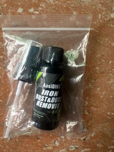 T2P AosiDING Iron Remover Car Detailing Fallout Rust Remover Spray Decontamination Kit Rust Cleaner
