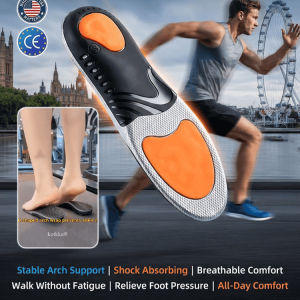 Breathable Sports Insoles Premium Sports Insoles With Breathable And Shock-Absorbing Design Arch Support Insoles Sports Insoles Shock Absorbing Insoles