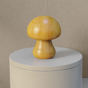 INS LED Night Light Wood Cute Mushroom Bedside Table Lamp With Touch Switch For Bedroom Living Room Decor Sleeping Night Lamps