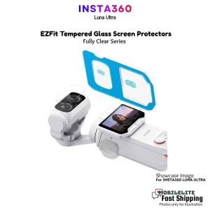Insta360 Luna Ultra Tempered Glass Screen Protectors