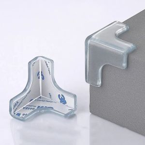 Furniture anti-collision Angle Baby protection furniture edge protection corner cabinet anti-collision protection Angle Safety Silicone Table Corner Protector Furniture Edge Protection Cover Transparent Children Anti Collision Edge Guards