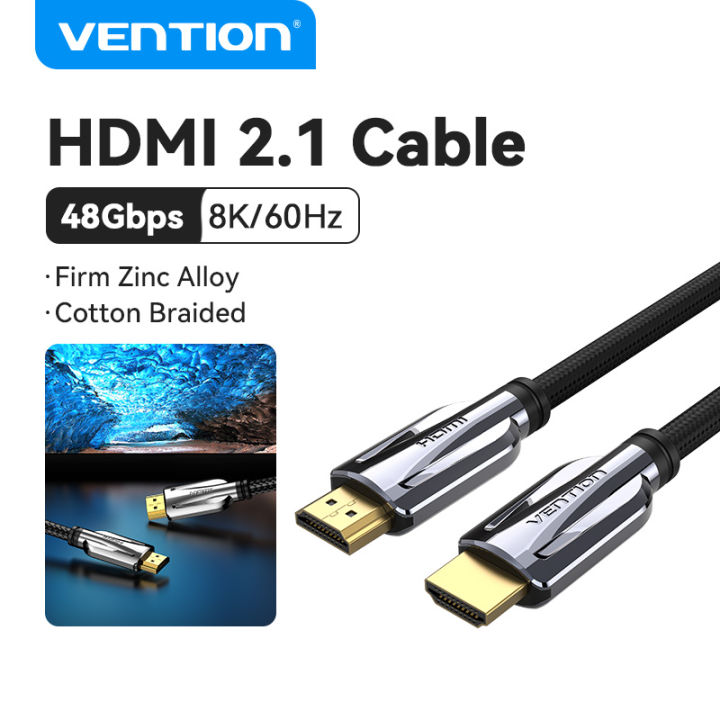 Vention HDMI Cable 4K/120Hz 3D High Speed 48Gbps HDMI