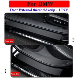 btnx Car Door Plate Sill Anti Scuff Protect Welcome Pedal Threshold Sticker Waterproof Protection For BMW i3 G28 iX3 G08 2018-2025 P9M4Y
