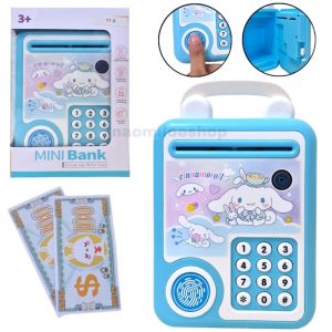 ATM Cinnamoroll SANRIO celengan pintar cinamorol MAINAN Celengan Fingerprint Safe Brankas Mainan Tabungan ATM Edukasi Anak