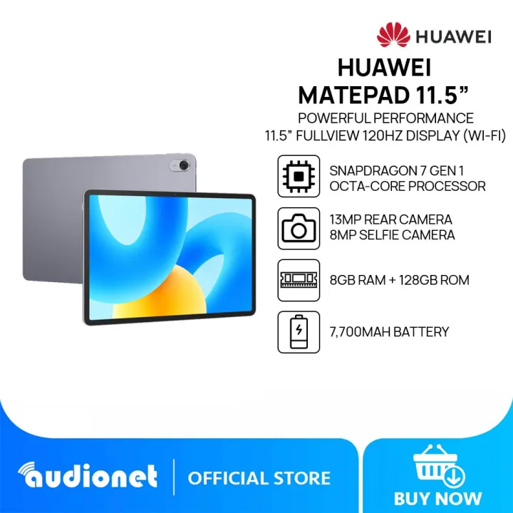 Huawei Matepad 11.5” (Wi-Fi) Tablet | 8GB RAM + 128GB ROM