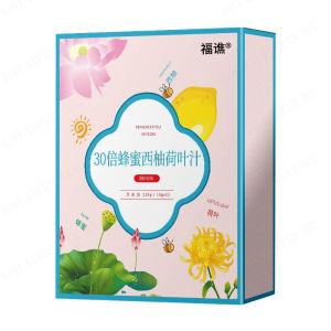Honey Grapefruit Lotus Leaf Juice Solid Drink Winter Melon Cassia Seed Granules