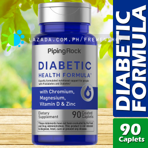 DIABETIC HEALTH FORMULA 90 Capsules with Chromium Magnesium Vitamin D and Zinc Supplement