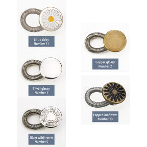 Bestella💗COD Pembesar Kancing Celana Jeans Dilepas Tombol Peluncuran Teleskopik Adjustable Universal Buckle Extended