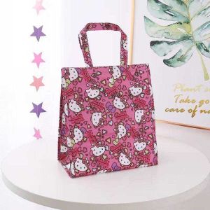 กระเป๋าเก็บอุณหภูมิพกพา กระเป๋าเก็บอุณหภูมิ ทรง A4 เนื้อผ้าร่ม กันน้ำ ขนาด 28×25×15 cm