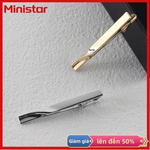 Ministar 1PC tie clip cho nam giới đồng thanh đơn giản Clasp thời trang Mens cổ điển tie clip