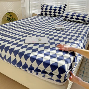 100% Polyester Chất Lượng Ai Cập Bọc Giường Dây Co Giãn Xung Quanh Nệm Dễ Dàng Bảo Trì (Có Thể Đặt Mua Vỏ Gối) 1 Mảnh