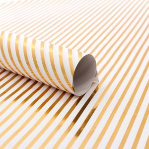 UMI Premium Laser Gold Geometric Bronzing Birthday Party Wedding Wrapping Wrap Gift Paper Kertas Hadiah 礼物纸
