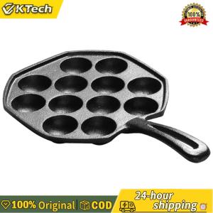 【Free Shipping】 12 Holes Takoyaki Grill Pan Plate Non Stick Octopus Baking Machine Home Cooking Baking Forms Tray Kitchen Gadgets