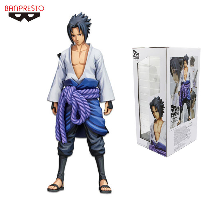 Banpresto - Naruto Shippuden Grandista Uchiha Sasuke Manga Dimensions Figure