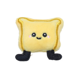 Jibbitz cross charm Shoe Buckle Plush Toast Avocado Shoes Accessories Shoe Accessories