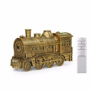 New 300ML Train Air Humidifier Ultrasonic Aromatherapy Diffuser USB Fragrance Essential Oil Aroma Difusor Smoke Ring Sprayer