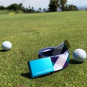 Teeoff 3 Pack Golf Web Belt Reversible Metal Buckle