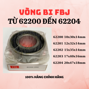 Vòng bi FBJ 62200 62201 62202 62203 62204