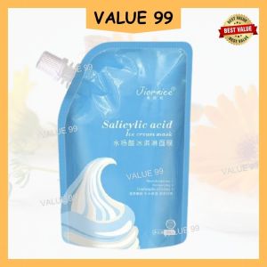 【Value99】Jiorniee Salicylic acid ice cream mask acne moisturizing Salicylic acid ice cream mask sleep mask 300ml 水杨酸冰淇淋面膜祛痘补水保湿