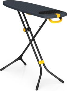 Bàn để ủi đồ chân cao có móc treo cửa Joseph Joseph Glide Compact Plus (Black) 50028 nội địa Đức GermanySnT