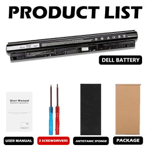 DELL Laptop Original Battery M5Y1K WKRJ2 HD4J0 GXVJ3 07G07 6YFVW K185W for Dell Inspiron 14 15 17 5000 3000 Series 5558 3551 5758 5758 5551 5755 5458 5555 5559 3558 3451 5755 three months warranty Easy installation