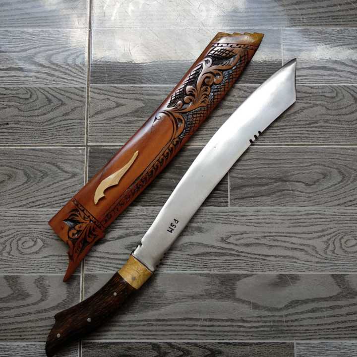 Golok Patimura Asli Cibatu Golok baja per pemotong kayu dan bambu full ...