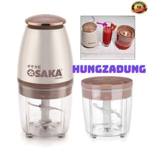 Máy Xay Thịt -Tói Ớt Thực Phẩm Đồ Ăn Dặm Chể Biến Thực Phẩm Đa Năng OSAKA-JAPAN 700ml HUNGZADUNG
