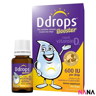 Ddrops Ddrops Baby 600 IU Vitamin D3 100 drops 2.8ml (EXP:03 2027)