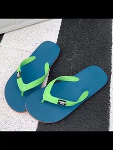 FW57 Casual Men Flip Flops Non-Slip Summer Beach Sandals Trendy Outdoor Slippers Selipar Lelaki Perempuan